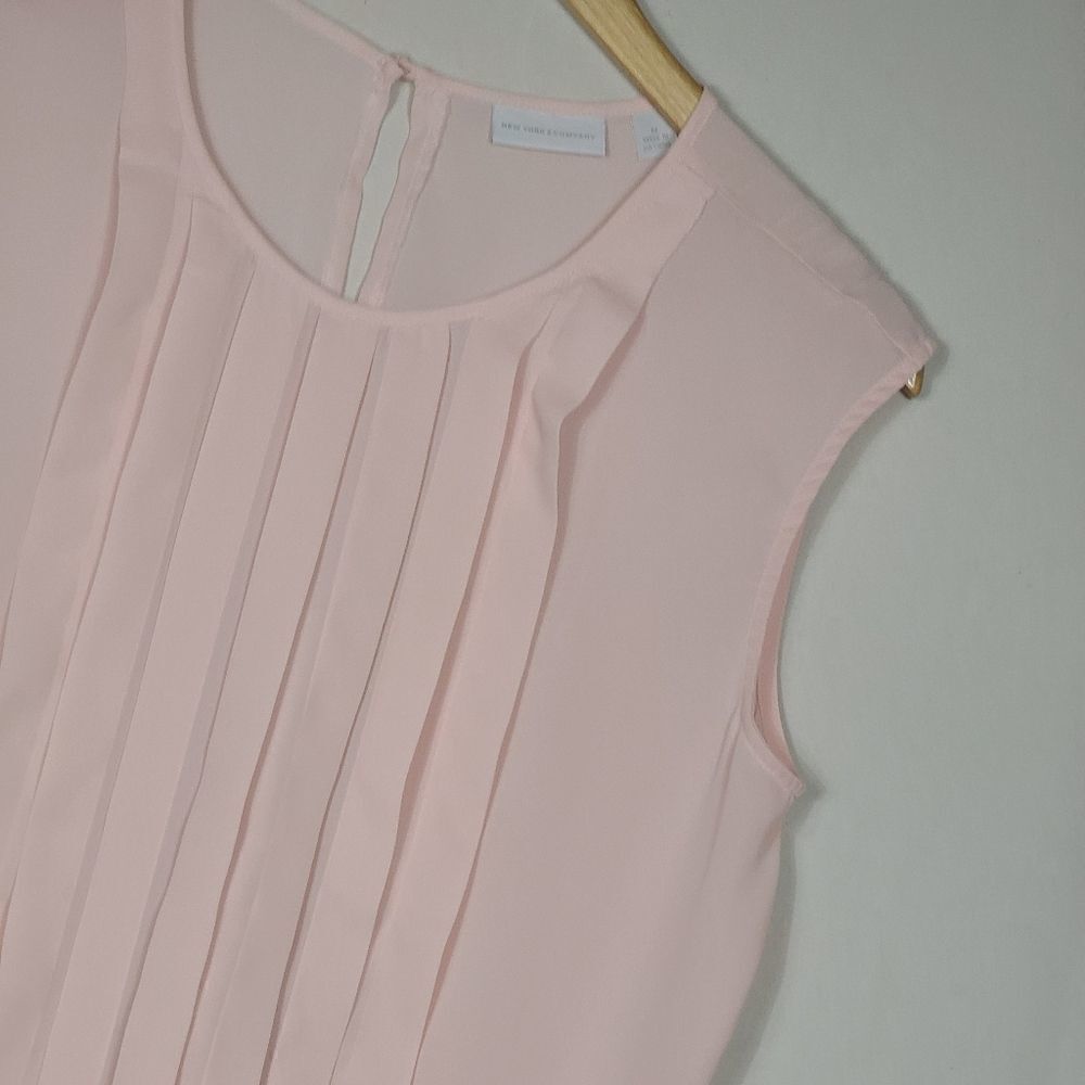 New York & Company Pink Blouse - Picture 4 of 4